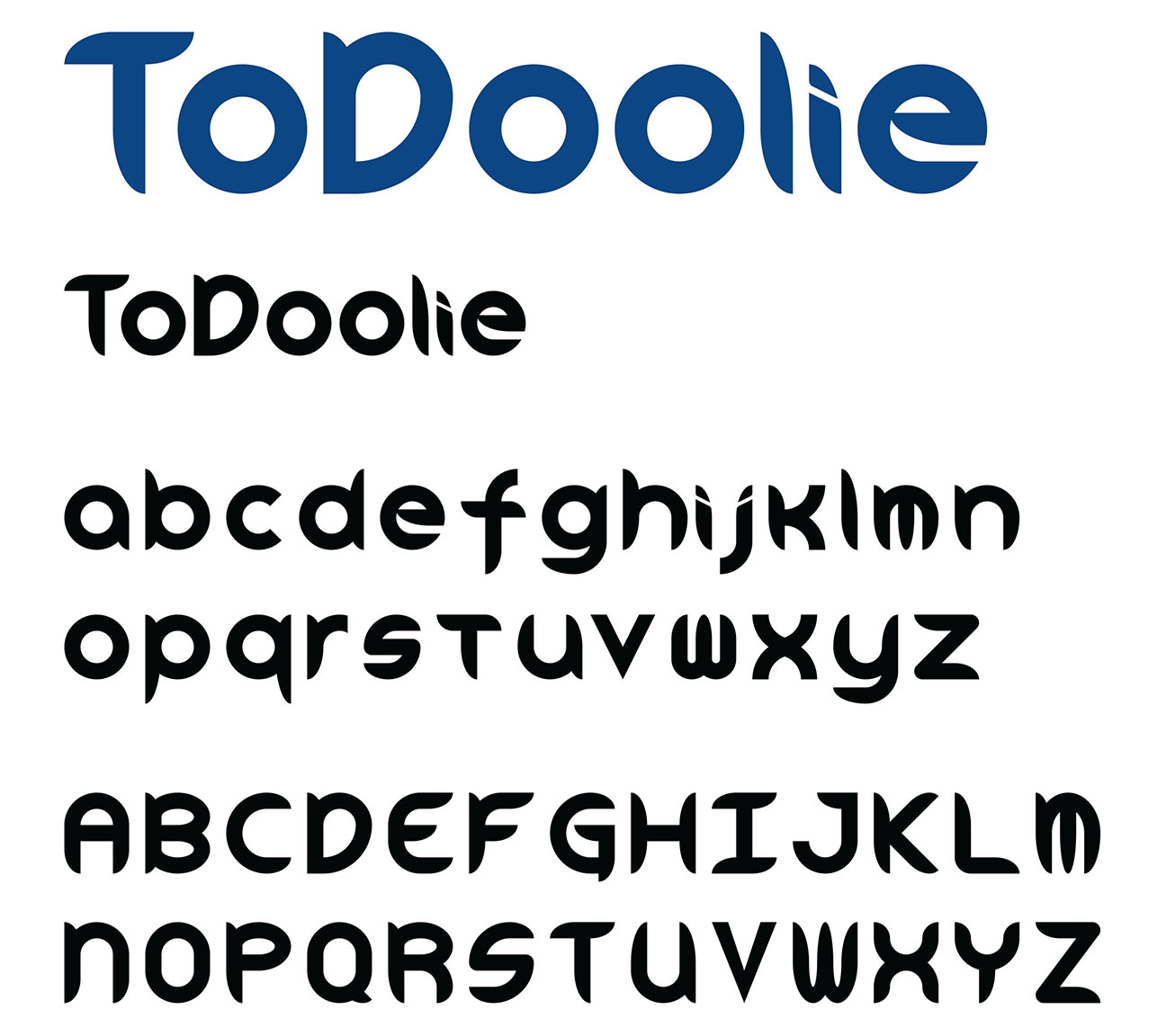 todoolie_typeface
